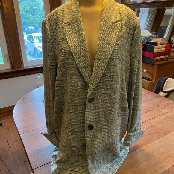 Gerry Weber Jacket Green Mint Woven Mid Length Outwear - Picture 10 of 11